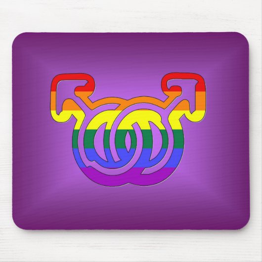 男性連合 マウスパッド (正面)