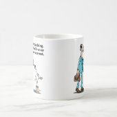 男性銀行員 コーヒーマグカップ (中央)