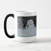 男性雪だるまモーフィングマグ モーフィングマグカップ (左)