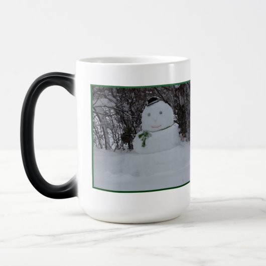 男性雪だるまモーフィングマグ モーフィングマグカップ (左)