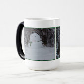 男性雪だるまモーフィングマグ モーフィングマグカップ (正面左)