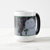 男性雪だるまモーフィングマグ モーフィングマグカップ (正面右)