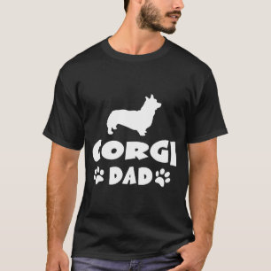 男性 コーギーおやじTシャツ 犬 Tシャツ