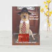 男性/パパ誕生日 カード (黄色い花)