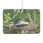 男性（前面）と女性（背面）アンヒンガ カーエアーフレッシュナー (裏面)