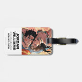 男性/女性すごい疑問に思漫画カバー#11バリアント ラゲッジタグ (裏面横)