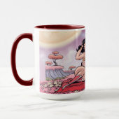 男性/女性すごい疑問に思漫画カバー#14バリアント マグカップ (左)