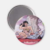 男性/女性すごい疑問に思漫画カバー#14バリアント マグネット (正面/裏面)