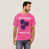 男性 女性 かぎ針編み ニット 編み物 のためのクールな毛糸のギフト Tシャツ (正面フル)