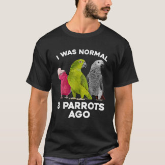 男性 女性 オウム インコ 美術 コカトゥー コカティエル オウムアート Tシャツ