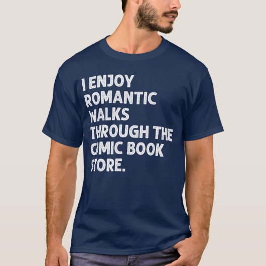 男性 女性 コミック コミックブック アート Tシャツ (正面)