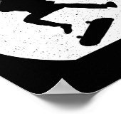 男性 女性 スケートボーダー 向け クール スケートボード アート ポスター (角)