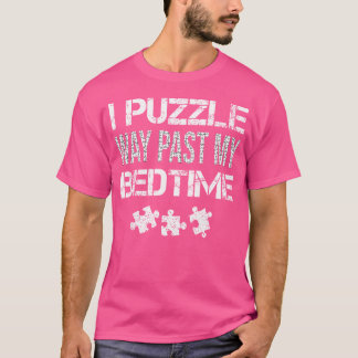 男性 女性 パズル ピース ジグソーパズル アート Tシャツ