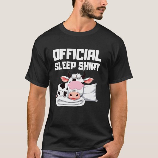 男性 女性 乳牛 愛好家 向け かわいい 牛 デザイン 牧畜 Tシャツ (正面)
