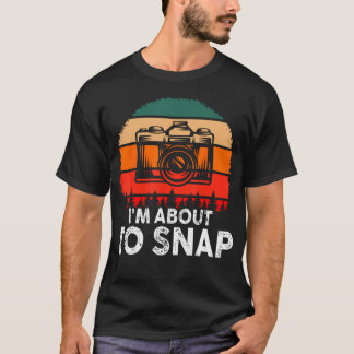 男性 女性 写真家 カメラマン向けのユーモアあふれる写真関連グッズ Tシャツ