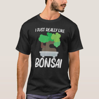男性 女性 向け おしゃれな盆栽 植木 鉢植え ガーデニング 1 Tシャツ