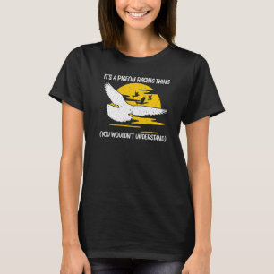 男性 女性 向け かっこいい鳩レース ハト Tシャツ