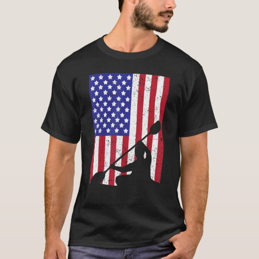 男性 女性 向け カヤック フィッシング 3 Tシャツ (正面)