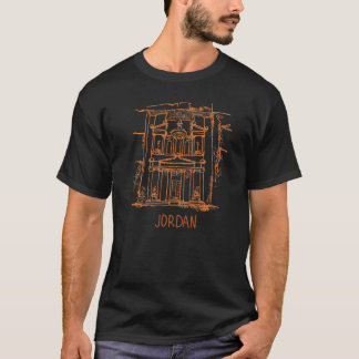 男性 女性 向け ペトラ 市 ヨルダン の お土産 Tシャツ
