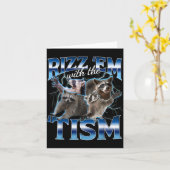 男性 女性 向け 自閉症 Tism ミーム で Rizz Em カード (黄色い花)