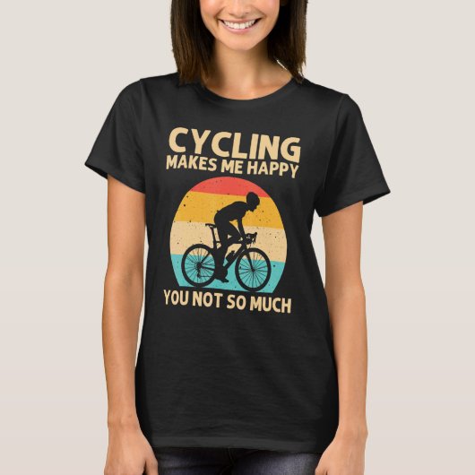 男性 女性 用 クール サイクリング 自転車 マウンテン Tシャツ (正面)