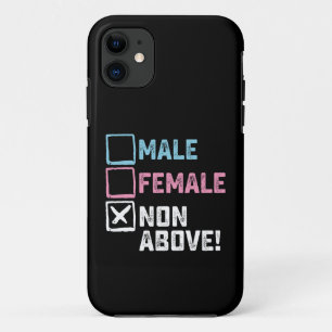 男性 女性 非 上記！面白い トランスジェンダー ゲイ iPhone 11 ケース
