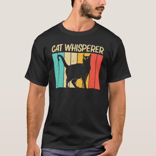 男性 女性 黒猫 猫好き ネコ好き 猫 1 Tシャツ (正面)