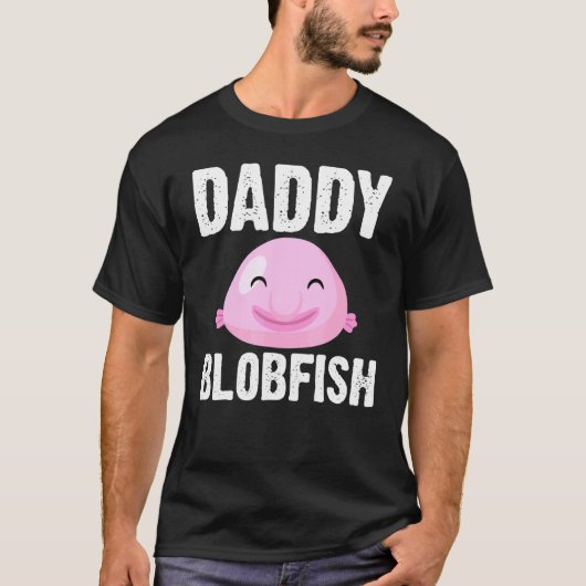 男性、父親、漁師、魚好きのためのクラゲのデザイン Tシャツ (正面)