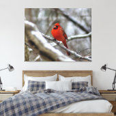 男性（鳥）ショウジョウコウカンチョウ キャンバスプリント (インサイチュ (寝室))