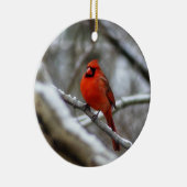 男性（鳥）ショウジョウコウカンチョウ セラミックオーナメント (右)