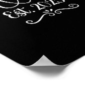男性 Mr + Mrs 結婚 2025 既婚 夫 ポスター (角)