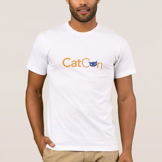 男性CatConのTシャツ Tシャツ (正面)