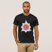 男性Dhanwantari Kali Yantra Tシャツ (正面フル)