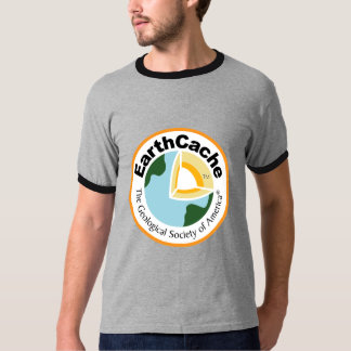 男性EarthCacheの信号器のTシャツ Tシャツ