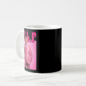 男性Iはフェロンズピンクおもしろいトランプ2024大統領のために愛 コーヒーマグカップ (正面左)