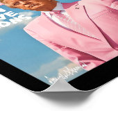 男性Iフェロンズトランプピンク2024おもしろい大統領のために大統領を愛する ポスター (角)