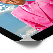 男性Iフェロンズトランプピンク2024おもしろい大統領のために大統領を愛する ポスター (角)