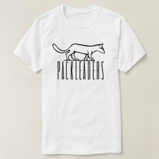男性PackLeaderのロゴのティーの*White* Tシャツ