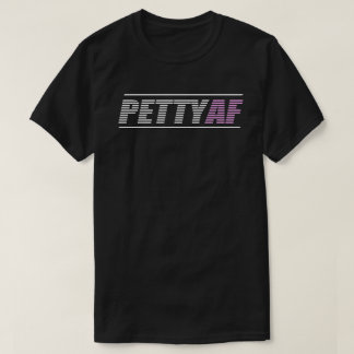 男性PettyAFの基本的なティー Tシャツ
