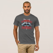 男性Pontiac Firebird Tシャツ (正面フル)