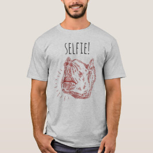 男性SelfieのTシャツ: 微笑のバク Tシャツ