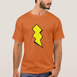 男性Skeeter LighningのボルトTシャツ Tシャツ