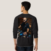男性Tシャツ スウェットシャツ (裏面フル)
