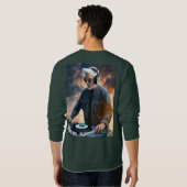 男性Tシャツ スウェットシャツ (裏面フル)