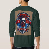 男性Tシャツ スウェットシャツ (裏面)