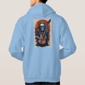 男性Tシャツ パーカ (裏面)