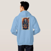 男性Tシャツ パーカ (裏面フル)