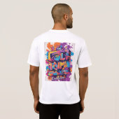 男性Tシャツ Tシャツ (裏面フル)