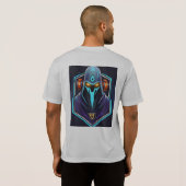 男性Tシャツ Tシャツ (裏面フル)