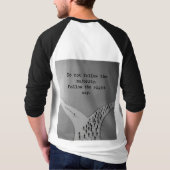 男性Tシャツ Tシャツ (裏面)